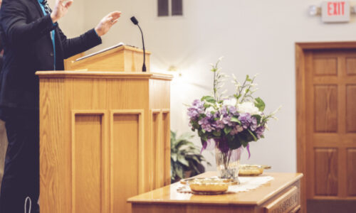 Do not despoil the pulpit